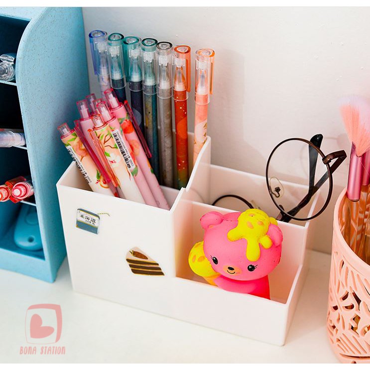 Khay nhựa đựng bút đa năng để bàn | BCO001