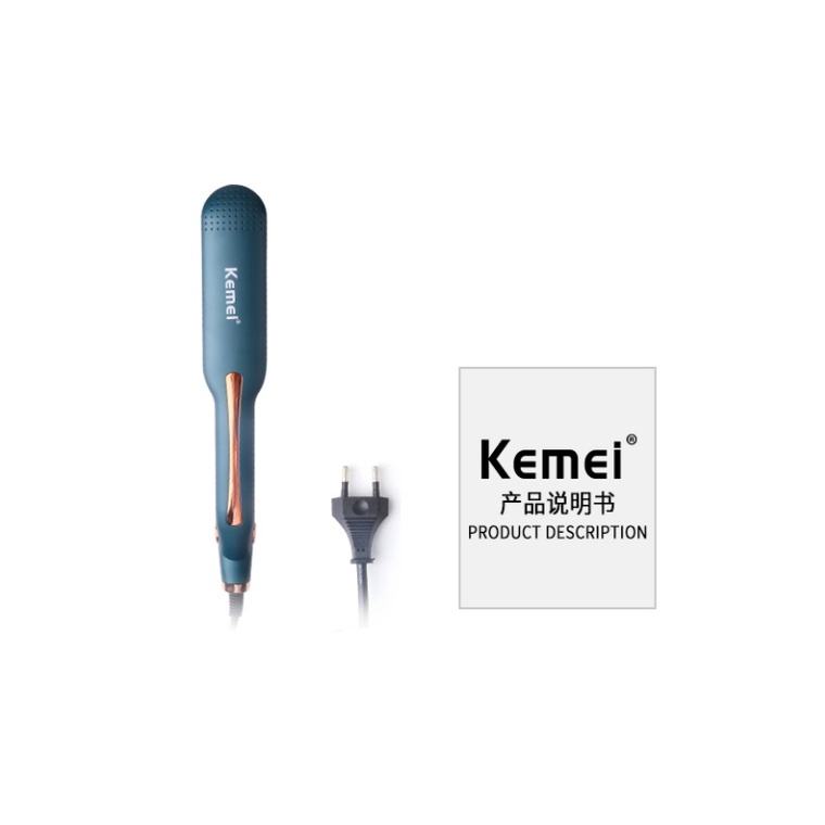 ⚡HOT ⚡ Máy Bấm Tóc, Dập Xù, Kẹp Tóc, Máy Làm Tóc Chuyên Nghiêp Điều Chỉnh Nhiệt Độ Kemei Km 9827, Dành Cho Nữ