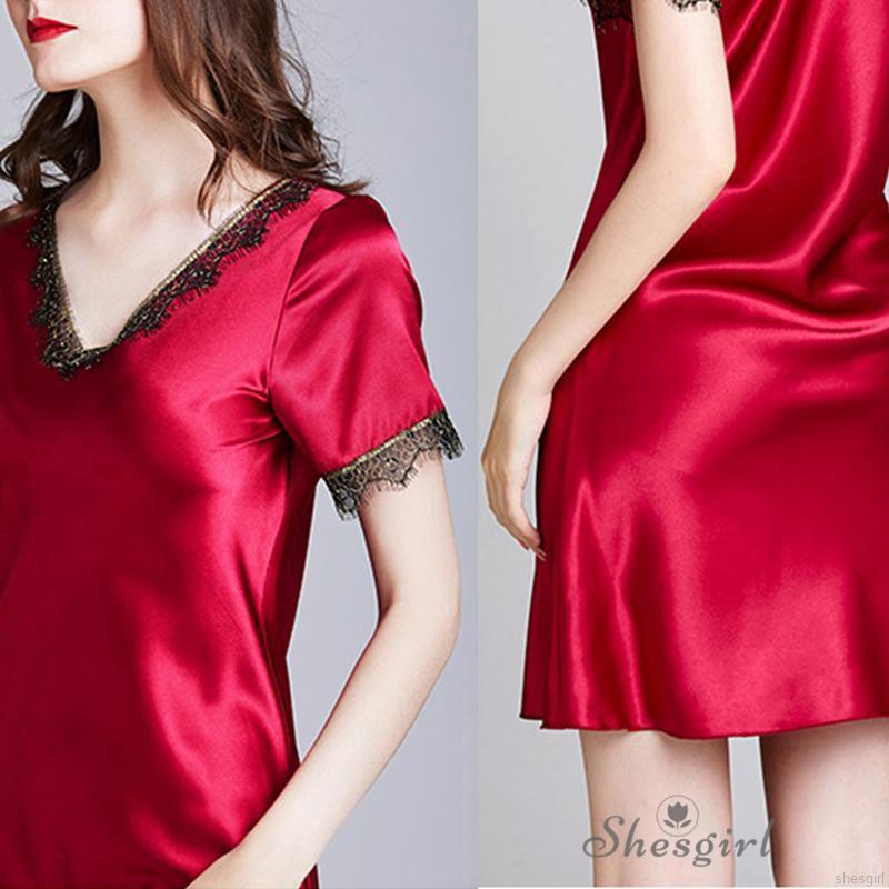 Set Đồ Ngủ Pajamas Áo Dây Sát Nách Cổ Chữ V+Quần Dài Cho Nữ #5