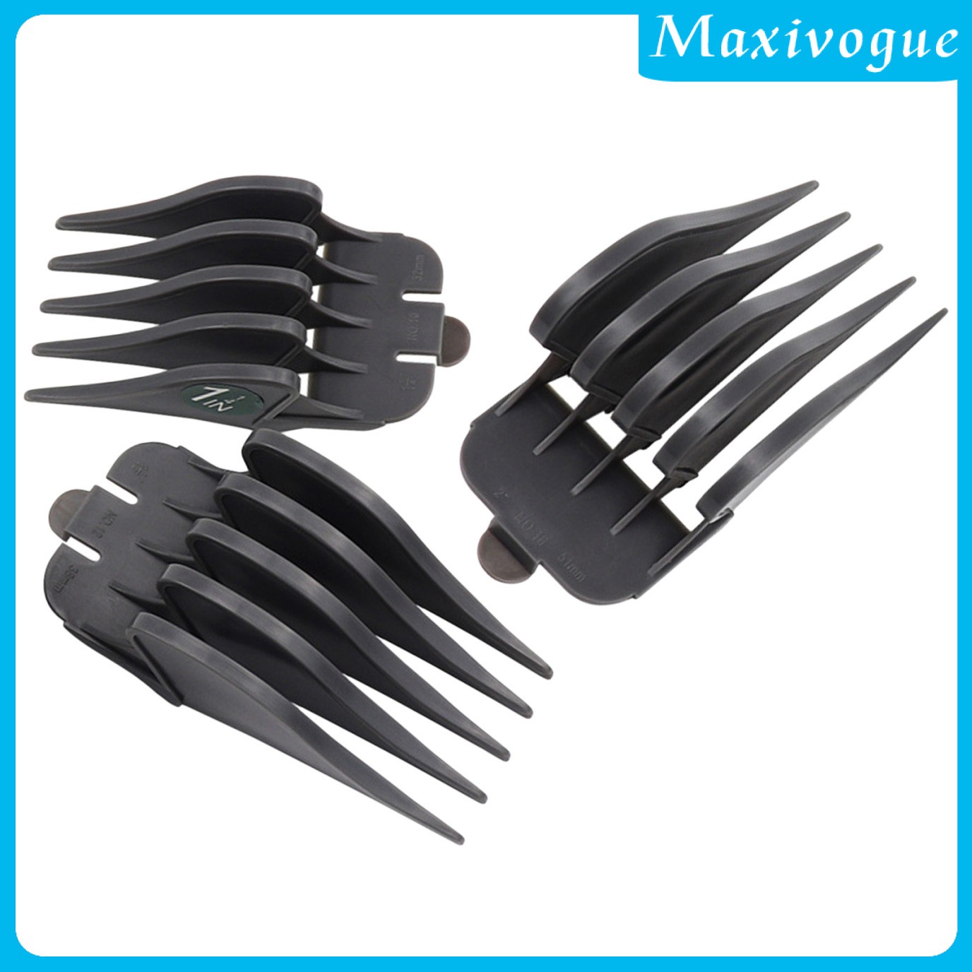 (Hàng Mới Về) Bộ 3 Lược Gắn Tông Đơ Hớt Tóc 32mm 38mm 51mm | BigBuy360 - bigbuy360.vn