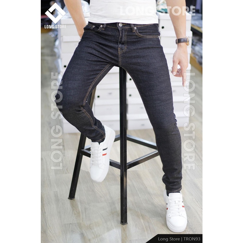 Quần Jeans Nam Màu Xám Nhạt Xước Nhẹ,Vải Co Giãn Tốt MT052