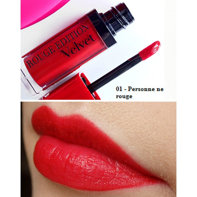 Son Lì Dạng Kem Bourjois Rouge Edition Velvet Lipstick