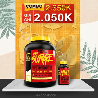 Sữa Tăng Cơ Mutant Iso Surge Hộp 2.27kg