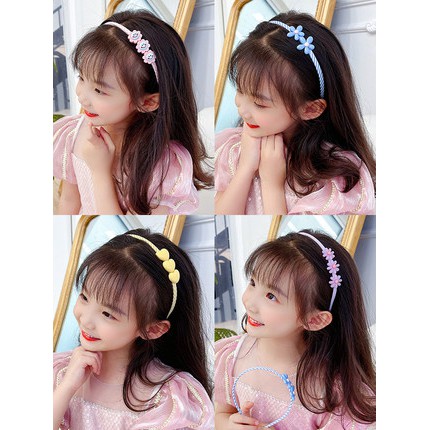 Băng Đô Đội Đầu Họa Tiết Hoạt Hình Dễ Thương Bắt Mắt