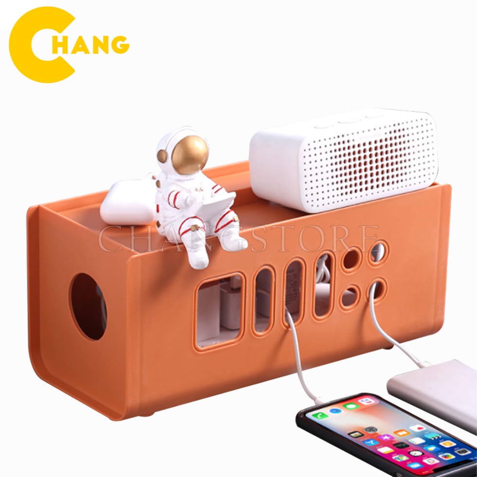 Hộp Đựng Ổ Điện, Hộp Nhựa ABS Đựng Ổ Cắm Điện An Toàn Chống Cháy Nổ Sang Trọng Đa Năng Tiện Ích
