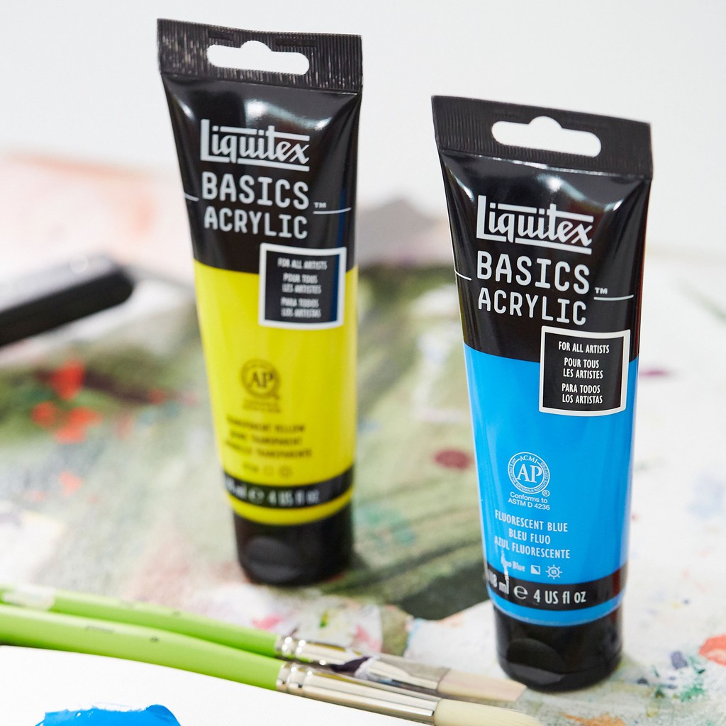 Màu vẽ phổ thông Liquitex Acrylic Basics 118ml