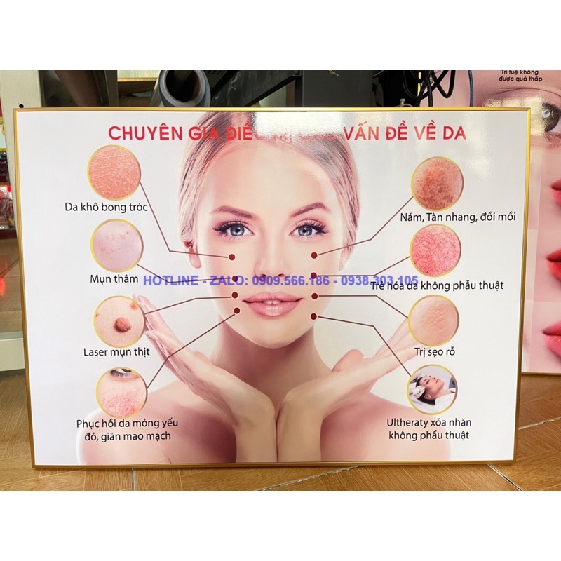 TRANH SPA CHĂM SÓC DA SANG TRỌNG HIỆN ĐẠI CHO SPA THẨM MỸ VIỆN