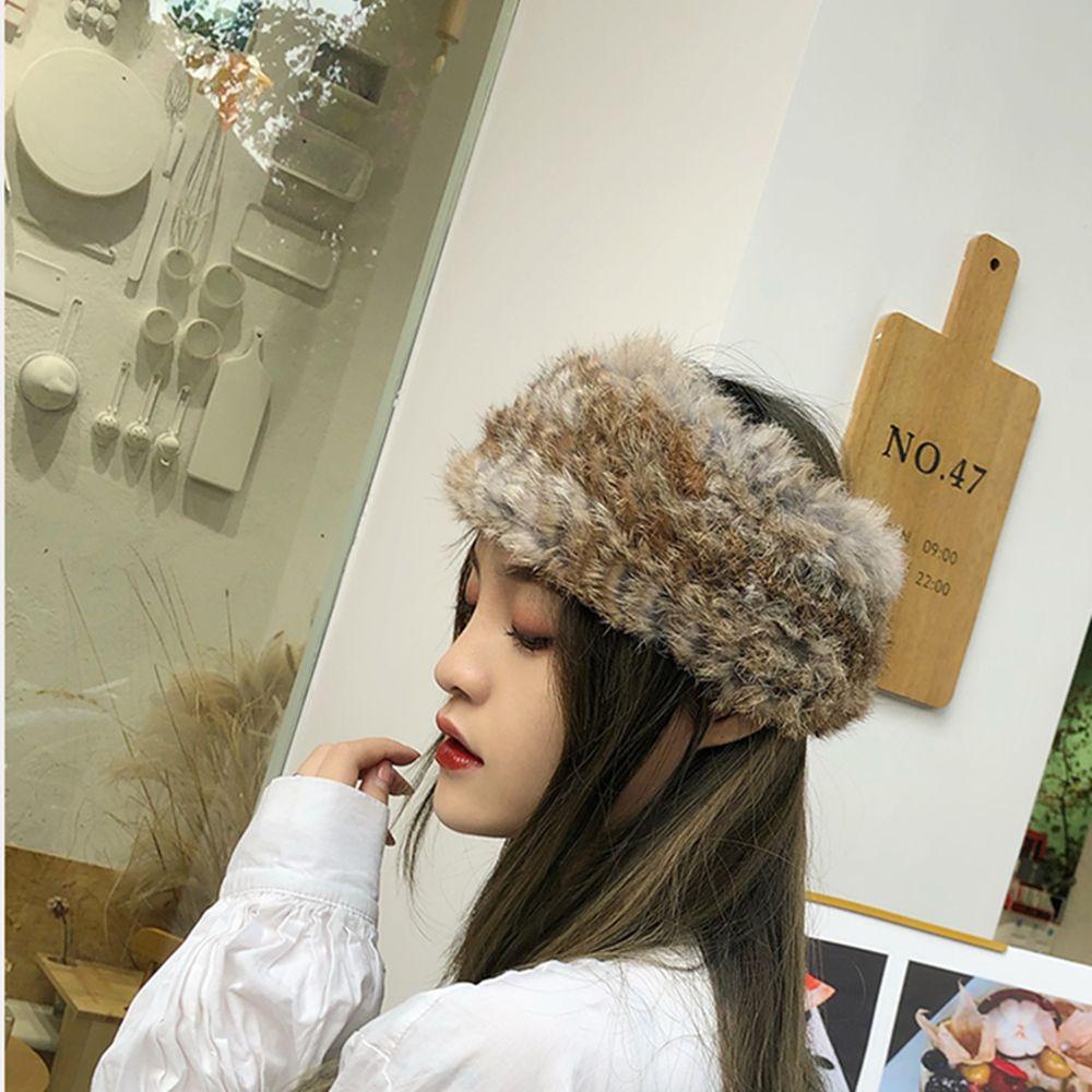 Băng Đô Cài Tóc Giả Lông Thú Thời Trang Mùa Đông Cho Nam Và Nữ