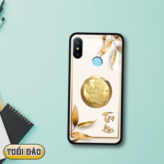 Ốp lưng kính 3D 12 con giáp - Xiaomi Redmi Note 6/ Note 6 Pro