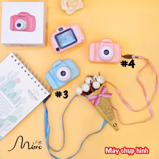 Máy ảnh kỹ thuật số mini 2.0 inch 1080P dùng thẻ nhớ Ngôn ngữ Tiếng Anh (có bảo hành)