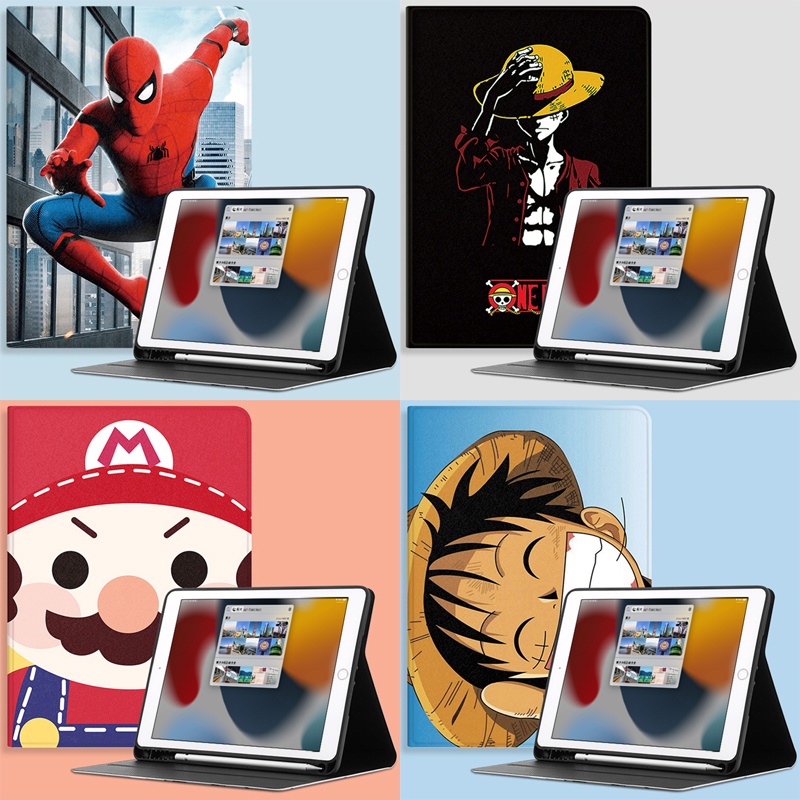 Bao Da Máy Tính Bảng Thông Minh Cho iPad 10.9 Inch gen9 / gen8 / gen7 10.2 / air4 / 5 10.9 / pro11 / air3 / pro10.5 / iPad234 / mini6 / 5 / 4 / iPad A2588 / A2316 / A2567 / A2260 / A62