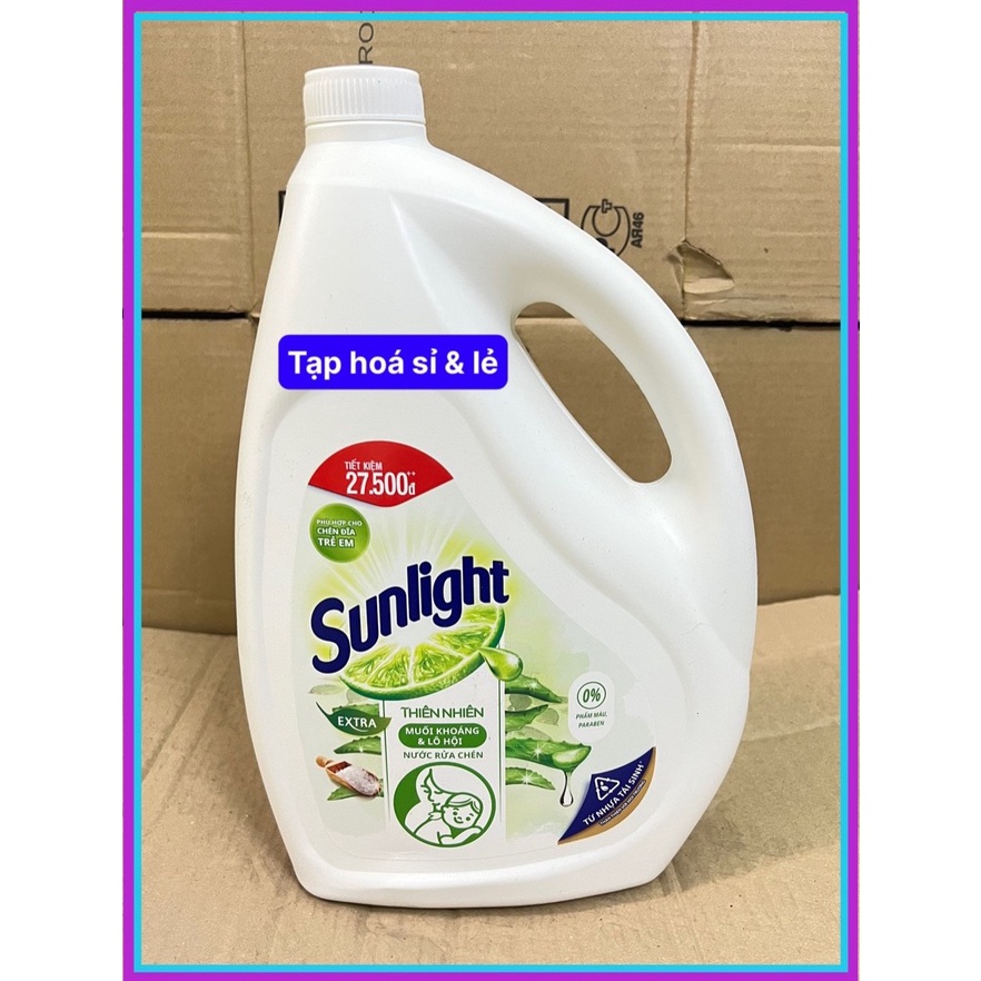 Nước rửa chén Sunlight Thiên Nhiên 3.6kg