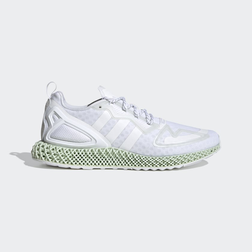 Giày Sneaker Thể Thao Nam Adidas Zx 2k 4d Fw2002 "Cloud White" - Hàng Chính Hãng - Bounty Sneakers