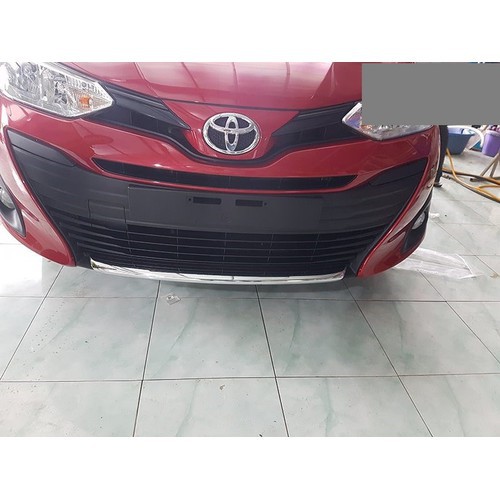 ốp mí cản trước xe VIOS 2019-2020 cao cấp