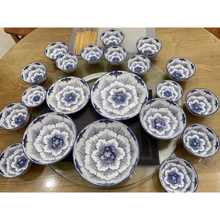 Bộ 10 Chén Ăn Cơm Bát Tràng Cao Cấp, Bát Cơm Cổ, Chén Cơm (100% Chính Hãng + Hình Thật)