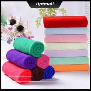 Khăn lau xe ô tô bằng vải microfiber mềm thấm hút tốt 25*25cm