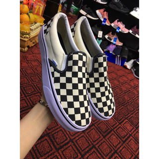 Giày sneaker old skool lười caro