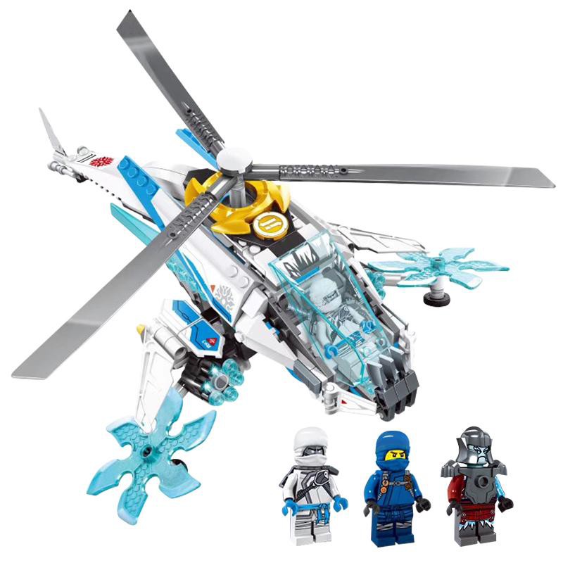 (CÓ SẴN) Đồ chơi lắp ráp ninjago 4018 Siêu Trực Thăng ShuriCopter của Jane