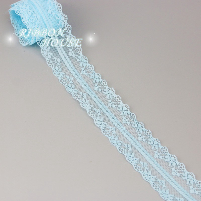 Cuộn vải ruy băng ren 40mm 10yard trang trí đa dụng chất lượng cao