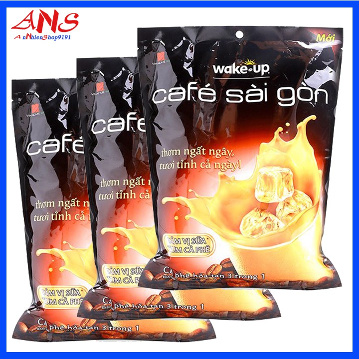 [Mã 267FMCGSALE giảm 8% đơn 500K] Cà phê Wake up 1 bịch 24 gói | BigBuy360 - bigbuy360.vn