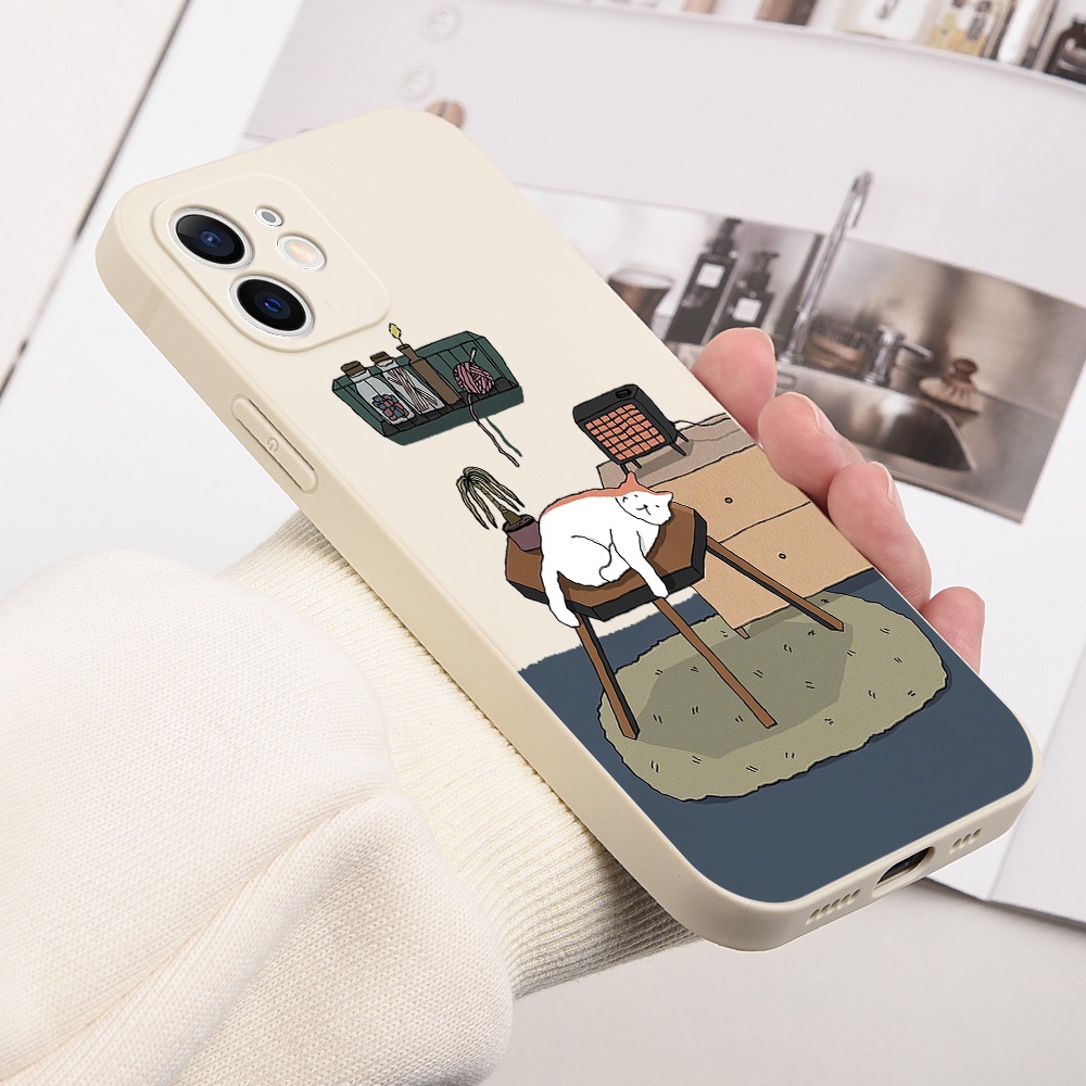 Ốp điện thoại in hình mèo lười chống trầy cho Redmi Note 10 8 9 9T Pro Max Redmi 10 10S 4G Pro Max Redmi 9 9A