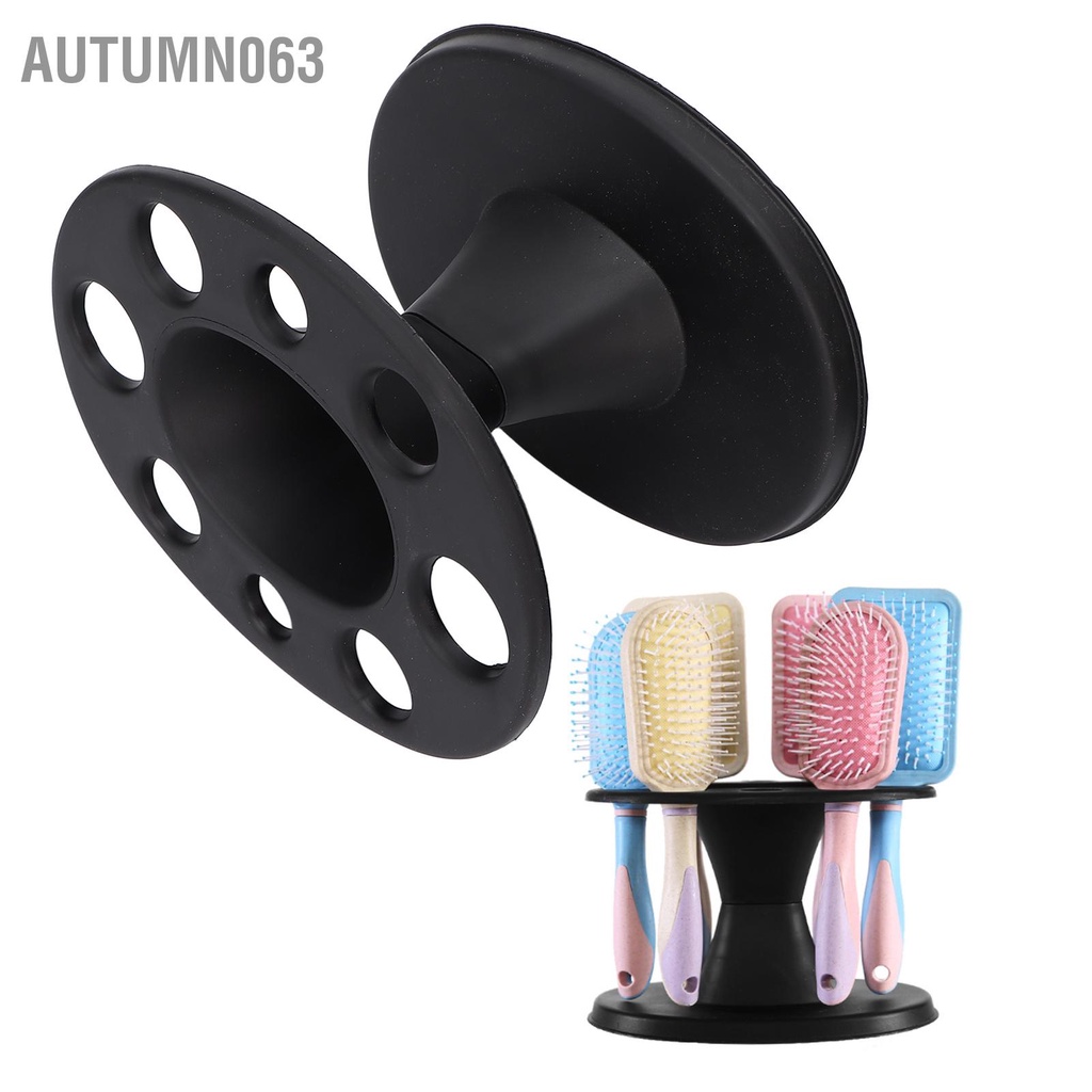 Autumn063 Salon chuyên nghiệp Lược lưu trữ Giá đỡ Nhiều Khe kẹp Dụng cụ làm tóc tổ chức