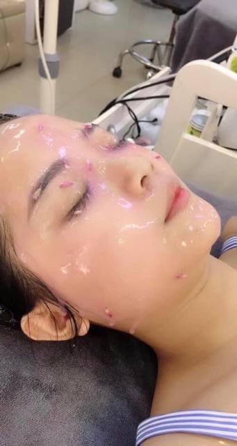 Bột đắp mặt cherry trắng da ( mask thạch dẻo trắng da cánh cherry hàng loại1) | BigBuy360 - bigbuy360.vn