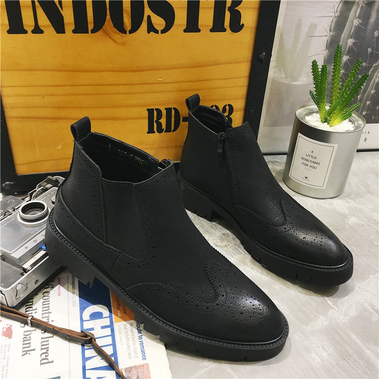 Chelsea boots nam 181-3 kiểu Hàn Quốc của Rick Men's