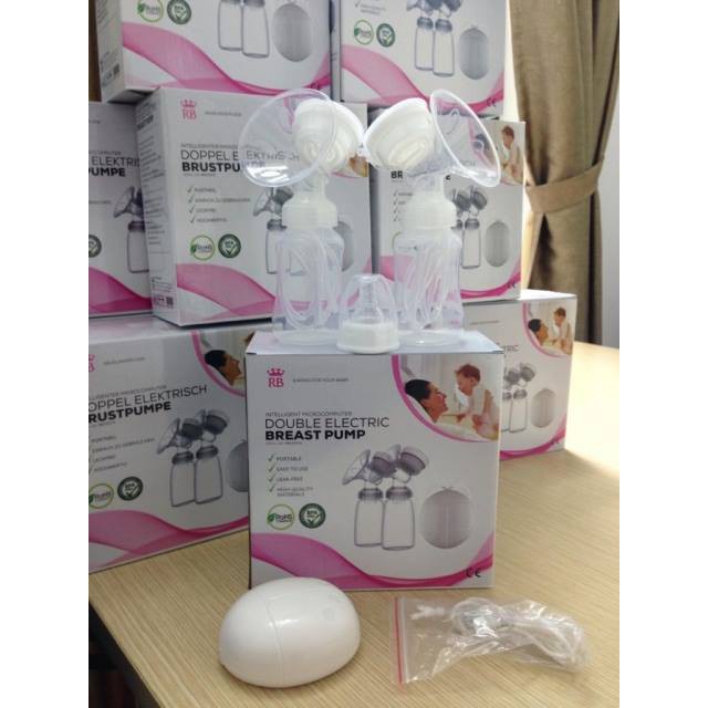 Máy Hút Sữa Điện Đôi Real Bubee ( Có Chế Độ Massa Kích Sữa,Điều Chỉnh Tăng Giảm Áp Lực Linh Hoạt)_STARS SHOP