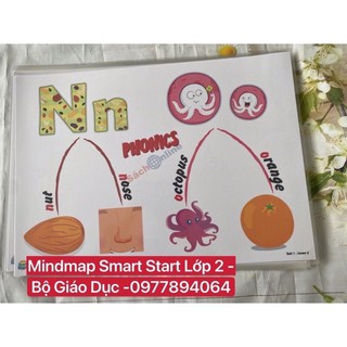 Combo Flashcard  và  Mindmap  Smart Start Lớp 2- Ép plastics bền đẹp