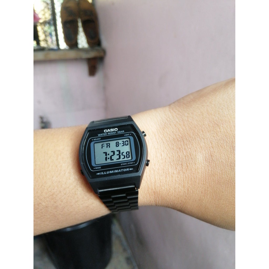 ĐỒNG HỒ UNISEX NAM NỮ CASIO B640 ĐEN - BLACK