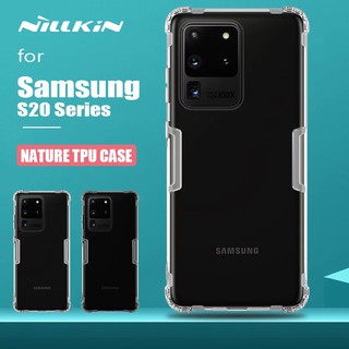 Ốp lưng Samsung Galaxy S20 / S20 Plus / S20 Ultra chính hãng Nillkin Nature chống sốc, bo viền Camera