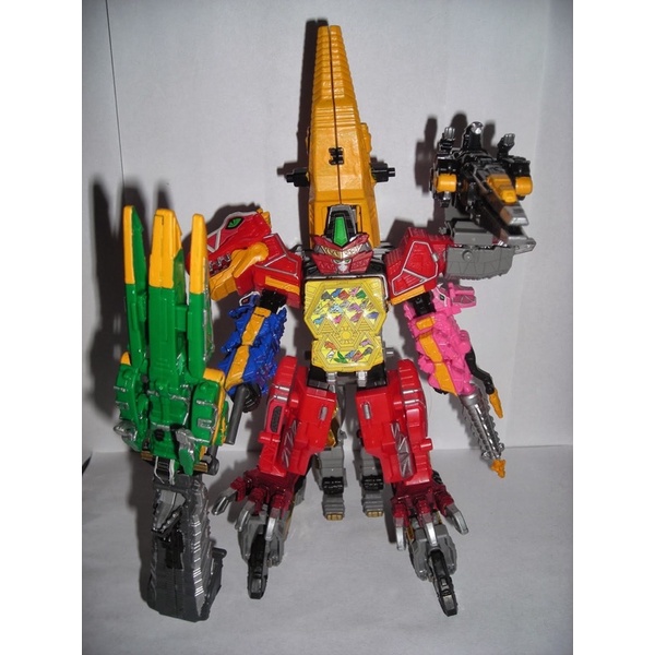 Đồ chơi siêu nhân Robo Điện long Kyoryuger Nguyên Set Bandai Nhật