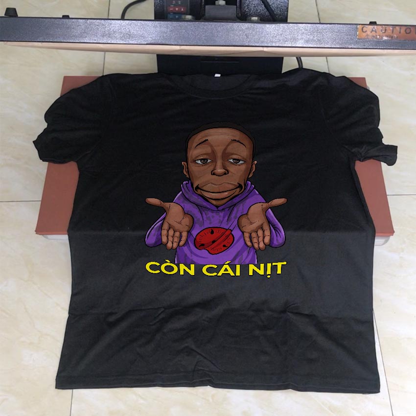 Áo thun in hình  Khabane Lame- CÒN CÁI NỊT (Trắng) - CCN001