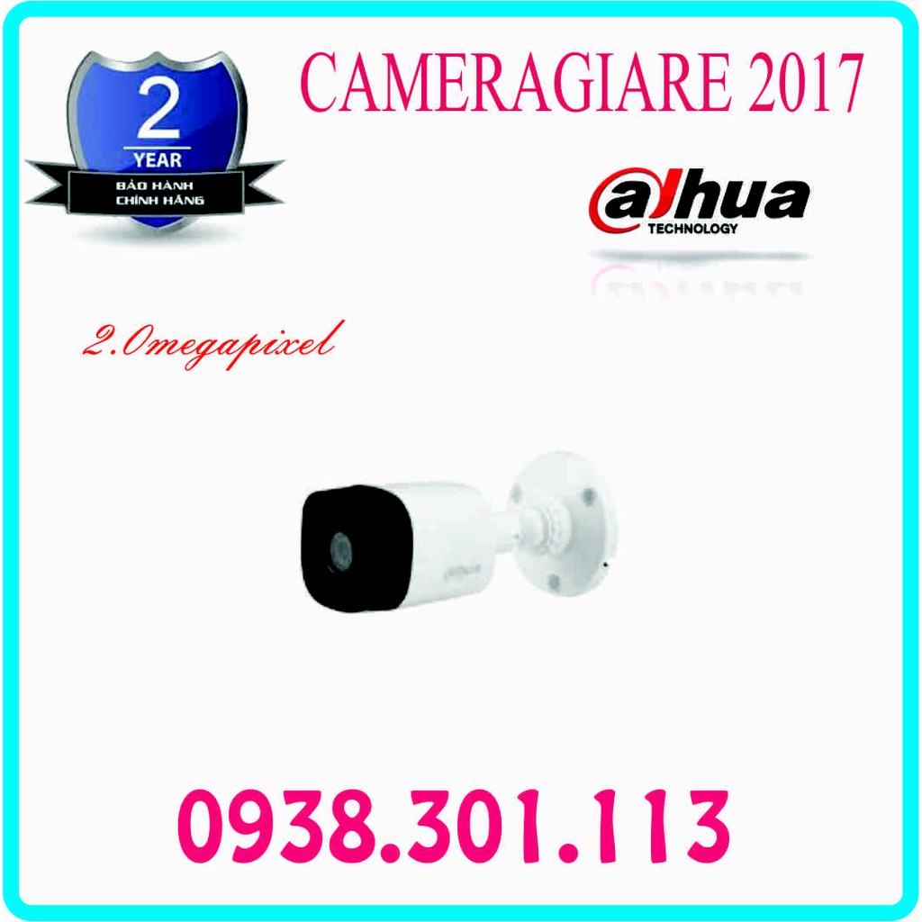 CAMERA HDCVI 2.0Megapixel HAC-B1A21P