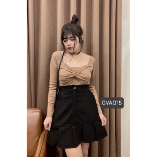 Chân váy xếp ly gấu Bigsize