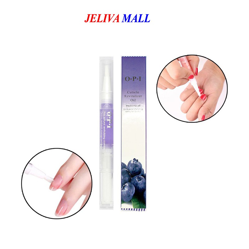 Bút dưỡng móng tay, bút dưỡng viền móng tay OPI hương hoa quả, giúp móng khoẻ mạnh cứng cáp giảm độ giòn nail