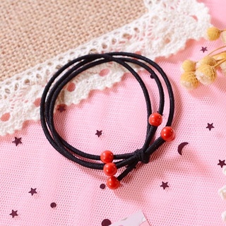 Dây buộc tóc hạt cherry dễ thương