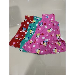 Đầm tôn bé gái chuột Mickey cho bé 20-40kg