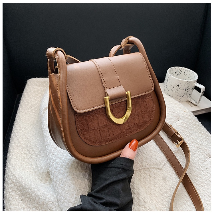 Túi Đeo Vai Cỡ Nhỏ Phong Cách Pháp Cổ Điển Thời Trang Mùa Đông Cho Nữ AT9011