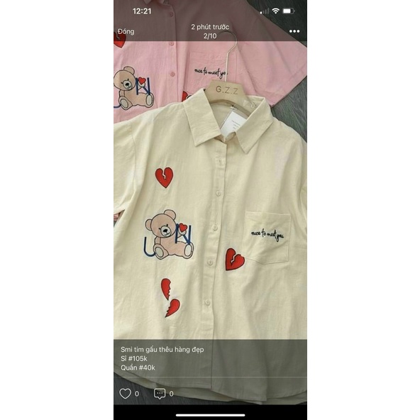 áo sơ mi in gấu DT00011 | BigBuy360 - bigbuy360.vn