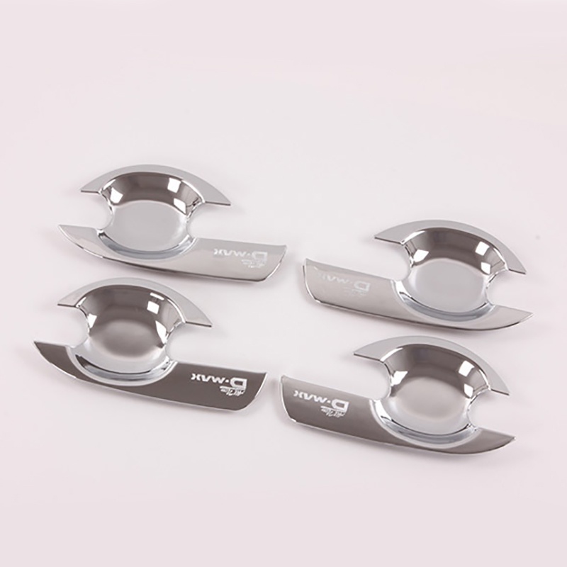 Set 4 Ốp Bọc Tay Nắm Cửa Xe Hơi Bằng Crom ABS Chuyên Dụng Cho ISUZU D-MAX 2012-2018 2015