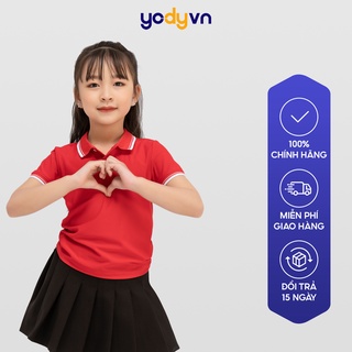 Áo Polo Yody Trẻ em Airy cool chất liệu cotton mềm mịn siêu mát thấm hút mềm mại KID3072