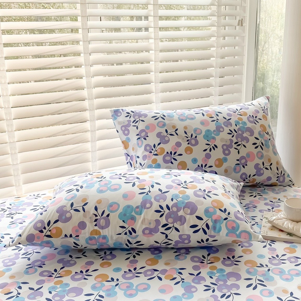 Bộ ga giường Cotton 100% LIDACO CT100 mẫu mã mới phong cách Hàn Quốc bao mọi kích thước nệm | BigBuy360 - bigbuy360.vn