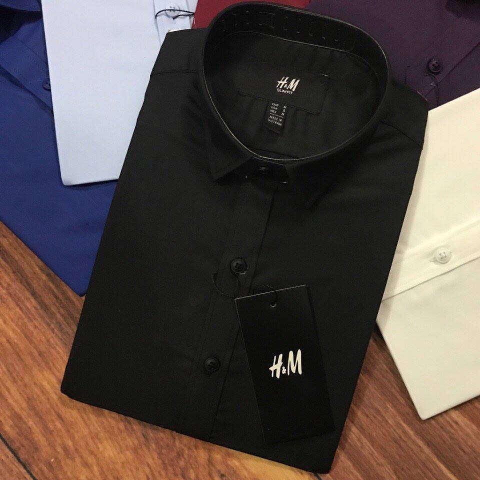 (TRỢ GIÁ KHỦNG) Áo Sơ Mi Trơn Body Nam Hàn quốc SM0005 | BigBuy360 - bigbuy360.vn