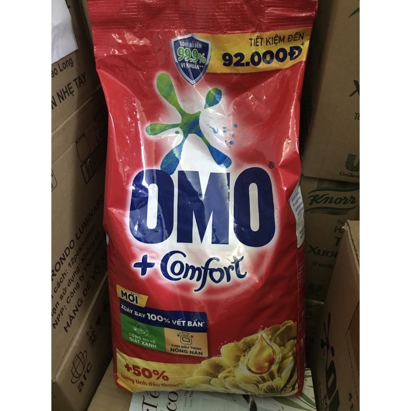 bột giặt omo tinh dầu thơm nồng nàn 5,5kg