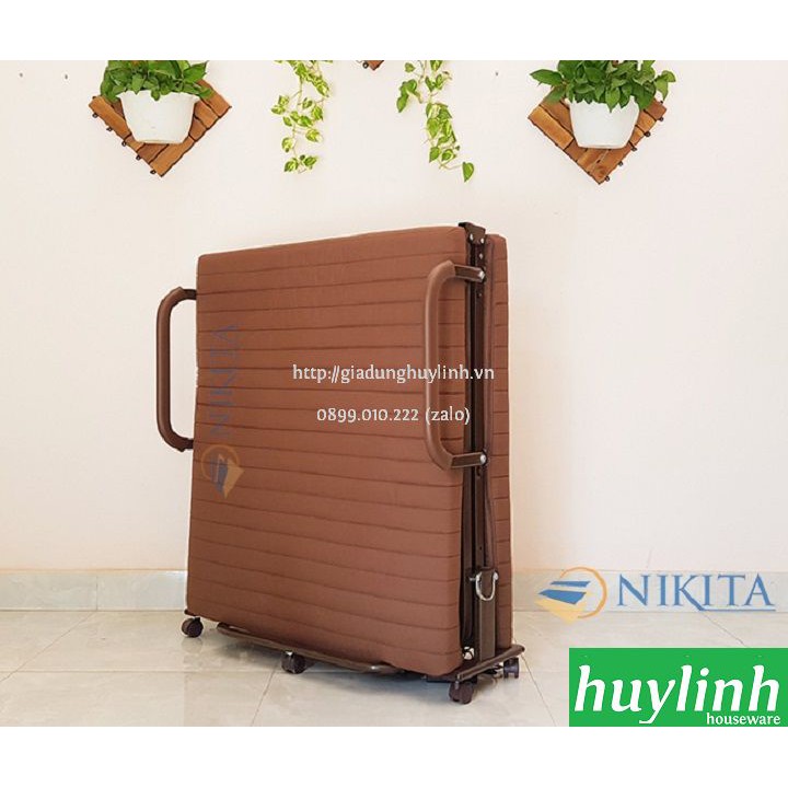 Giường xếp gấp bằng điện Nikita HQ85 - 85cm