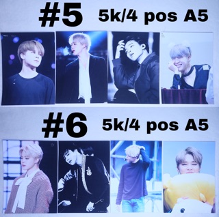 (Có sẵn) Sale poster A5 Jimin BTS