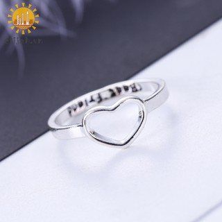 Nhẫn đôi bạn thân mặt nửa trái tim