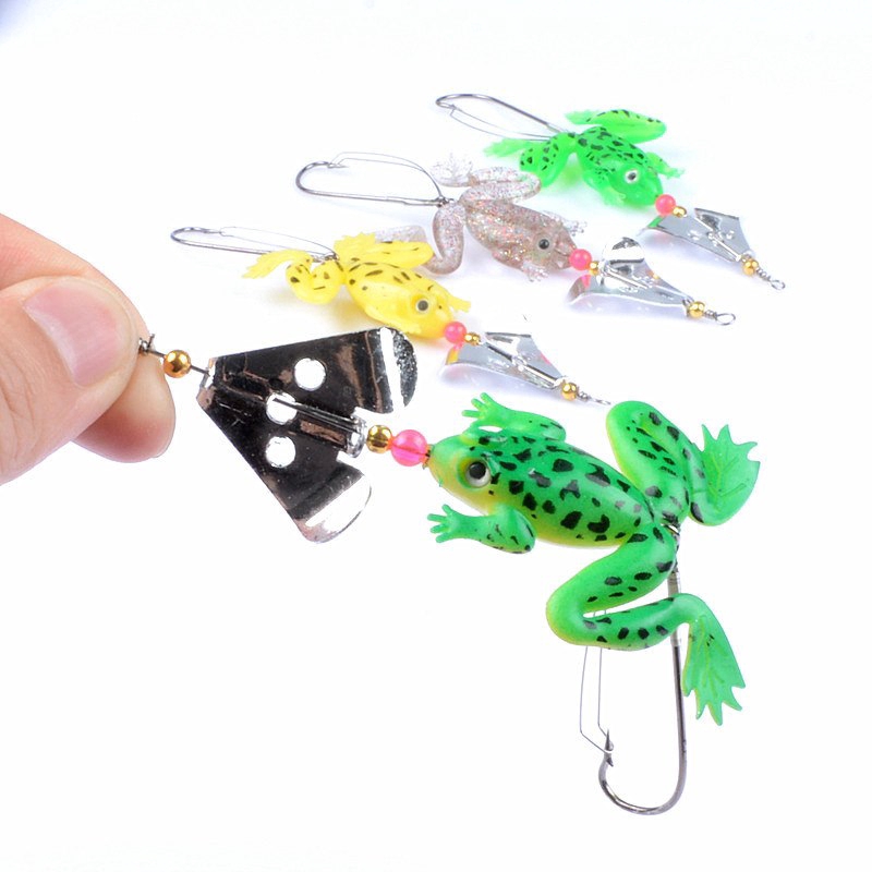Mồi câu cá giả hình con ếch 8cm/6.2g